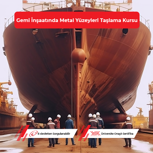 Gemi İnşaatında Metal Yüzeyleri Taşlama Eğitimi