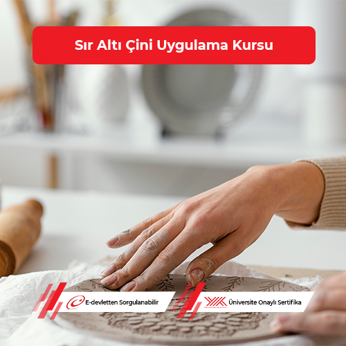 Sır Altı Çini Uygulama Eğitimi
