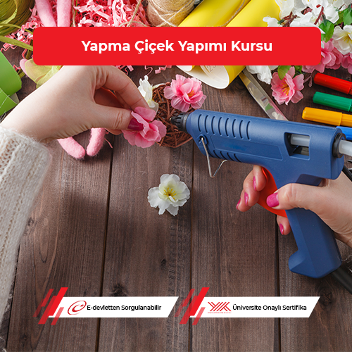 Yapma Çiçek Yapımı Eğitimi